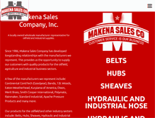 Tablet Screenshot of makenasalesco.com